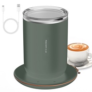 2 In 1 Self Stirring Coffee Mug 55 C/131 FConstant Temperature Cup Warmer 10W Magnetic with 300ml/10
