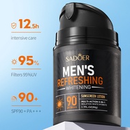 Sunscreen SADOER SADOER Whitening Anti-Ultraviolet Sunscreen Men's Lotion 11.17