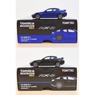 [Brand New] January 1/64 Tomytec TLV LV-N314b and c Mazda RX-8 TypeRS 08 Style Black and Blue Brand 