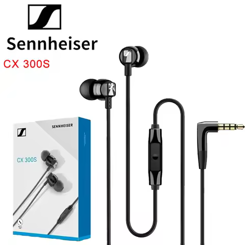 Original Sennheiser CX300S Wired Pure Bass Earphones Stereo Headset Sport Earbuds Noise Reduction He