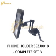 Push Lock Phone Holder Mount COMPLETE SET Quad Lock adaptor for Motorcycle