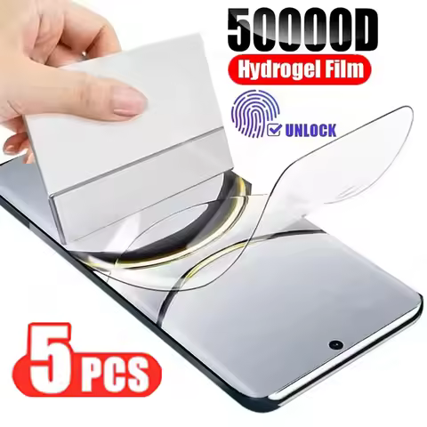 5PCS Screen Protector For OPPO Find X8 X6 X5 X3 Lite Pro X7 Ultra Soft Hydrogel Film For OPPO A79 A5