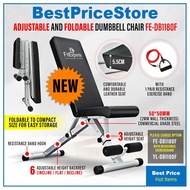 BPS FitExpert FOLDABLE Dumbell Sit Up Bench Adjustable Incline Decline Gym Fitness Workout DB1180F