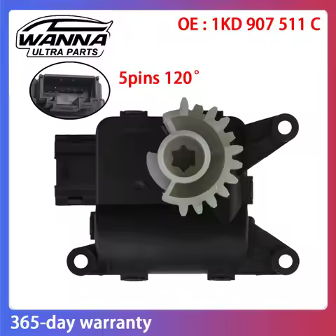 Heater Flap Motor Actuator for Audi A3 S3 VW Golf Caddy Jetta Passat Touran Skoda Octavia OE 1KD9075