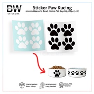 Birrul - Cat Paw Footprints Sticker / Meow Paw Sticker