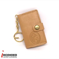 Vintage American Express Leather Directory Keychain