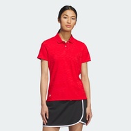 adidas กอล์ฟ เสื้อโปโลผ้าแจ็คการ์ด Ultimate365 ผู้หญิง สีแดง IS9744