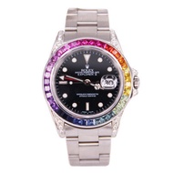 Rolex Rolex Watch Explorer Rear Diamond Rainbow Ring Automatic Mechanical 16570 Male