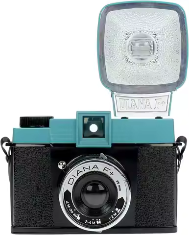 For Lomography Diana F+ Medium Format Camera Retro 120 Film camera with Flash Film Camera Vintage Mu
