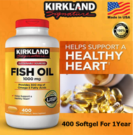 Kirkland Signature Fish Oil Concentrate with Omega-3 Fatty Acids 400 Softgel