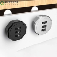 QINSHOP Password Lock, Furniture 3 Digital Code Combination Lock,  Security Hardware Anti-theft Drawer Lock Cupboard Drawer