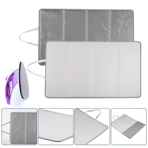 Ironing Mat Washer Dryer Cover Board Heat Resistant Portable Travel Clothes Protector Board Table To