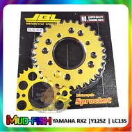 GEGANCU JBL YAMAHA Y100 | Y125Z | LC135 V1 - V8 | RXZ REAR RACING GOLD SPROCKET 183 (415)