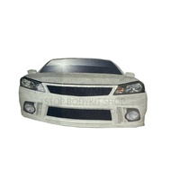 PROTON SAGA FLX BUMPER DESIGN  (FIBER GETAH ) SKIRT LIP BODYKIT
