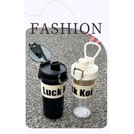 600ML Drinking Water Bottle Luck Koi Bottle/ BPA FREE Bottle/