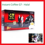 Premium Instant Coffee - G7 ( Easy, Convenient & Halal ) - Kopi Vietnam - 越南咖啡