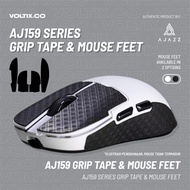 Ajazz AJ159 Series Non Slip Matt Anti Slip Grip Tape Garskin Sticker with Mouse Feet