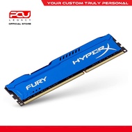 KINGSTON HYPERX FURY BLUE 8GB DDR3 1600 MHz DIMM PC DESKTOP RAM CL10 HX316C10F/8