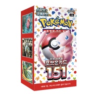 Korean PTCG Pokemon Card 151 Sealed Box sv2a