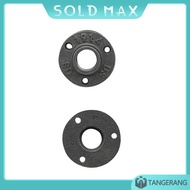 1/2" 3/4" Flange Drat Besi Cor Fitting Pipa Threaded Antik Untuk Dinding/Lantai Floor Flange