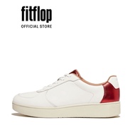 Giày Thể Thao Cổ Ngắn Nữ FitFlop RALLY - Urban White/MetallRed - HI6-B17