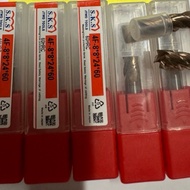 (D8) Tin-coated 60HRC alloy end mill, 4F- 8*8*24*60