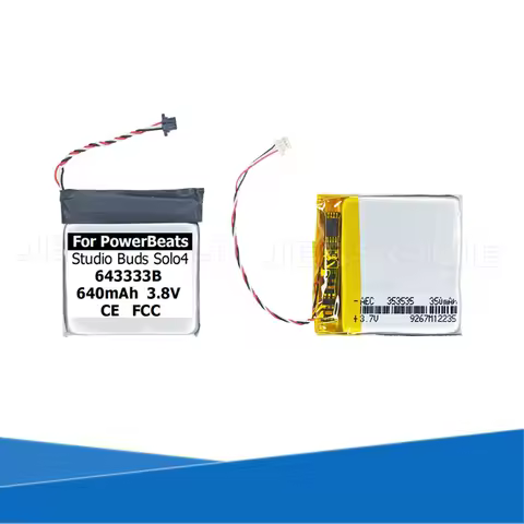 350~640mAh AEC353535 AEC643333B Battery For PowerBeats Beats Studio Buds Solo 2 3 4 Solo2 Sole3 Solo
