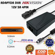 Adaptor 12V 5A 4 Pin untuk Hikvision DVR / Adapter 4 pin 12 Volt 5 Ampere for HIKVISION DVR