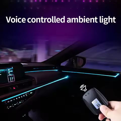 Car USB car cold light line ambient light LED ambient light strip car interior wiring free modificat