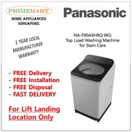 Panasonic NA-F90A9HRQ 9KG  Top Load Washing Machine for Stain Care + 1 Year Local Manufacturer Warra