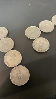 Queen Elizabeth II 英女皇 5元硬幣 英女王頭 錢幣 5蚊