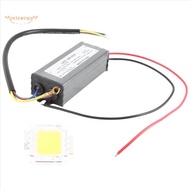 50W LED Driver Waterproof IP67 Power Supply High Power Adapter + 50W LED Chip Bulb  Saving For DIY D