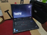 Laptop Lenovo Thinkpad T410 Intel Core i5 Desain Grafish NVidia 3100M SSD 128GB