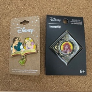 Disney pin boxlunch loungefly 迪士尼 徽章 襟章 dumbo baymax 小飛象 Pooh Alice 小熊維尼 愛麗絲 史迪仔 stitch Ariel rapunz