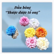 Wholesale HONEYCOMB Dahlia flower heads, decorative dahlia flowers