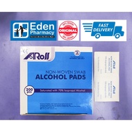 Alcohol pads non-woven swab, alcohol swab (RANDOM BRAND)