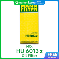 Mann Filter Hu6013Z Audi A3 A4 B8 B9 Volkswagen Passat Tiguan Polo Oil Filter