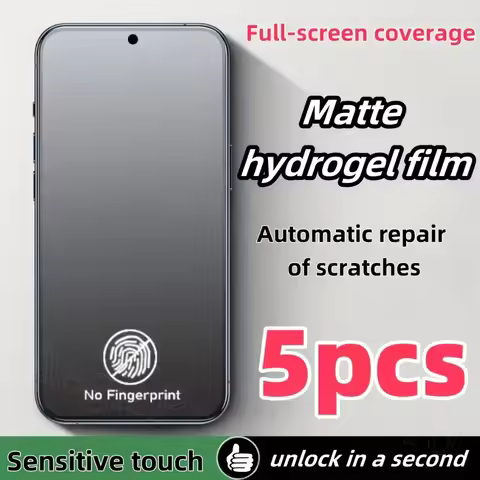 5pcs Matte Hydrogel Film for Xiaomi 17 15 11 12 12T 13T Pro Screen Protector for Xiaomi 15 Pro for X