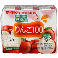 Pigeon 蘋果 100 125ml x 3
