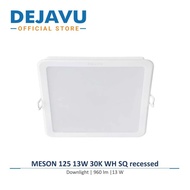 Philips 59465 MESON 125 13W 30K WH SQ recessed Downlight