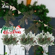1/2/4Pcs Christmas Artificial Pine Needle Branch - DIY Wreath Decor - Artificial Pine Needles Orname