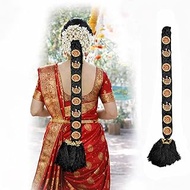VAMA FASHIONS Traditional Pula Poola Jada Billalu Hair Choti Ornaments Beera Bharatanatyam Kuchipudi