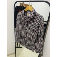 KEMEJA 3Second Long Sleeve Plaid Flannel Shirt Original