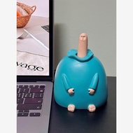 halloween sticker halloween decoration Middle Finger Office Desktop Decorations Interesting Sand Scu