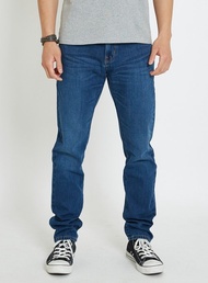 EDWIN 男裝 503復古水洗純棉AB牛仔褲 (石洗藍)