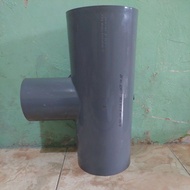 Tee pvc SNI moff 6" quarter4"