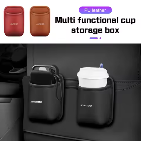 Universal Car Cup Holder Storage Box For Jaecoo J7 J8 PHEV J5 J6 2023+ Car Seat Back/ Door Side Hang