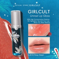 Unreal Lip Gloss J818,Hydrating Glossy Shine, Lightweight Watery Texture. With Dreamy Subtle Shimmer