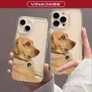 IPhone 11/14 Pro Max/15 Pro Max/16 Pro Max/17 Pro Max Flexible Space Yellow Dog Case iPhone 17 Pro M