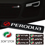 Car Front Grille Lamp LED Light Emblem Logo ralliartproton perodua ViVA BEZA ATIVA MYVi   ARUZ AXiA
